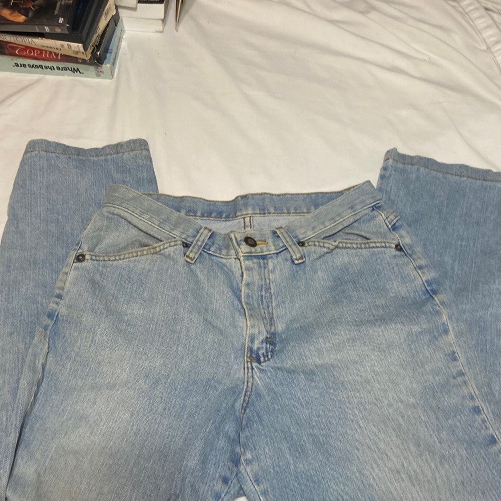 Riders Capri Jeans light wash 8 Med